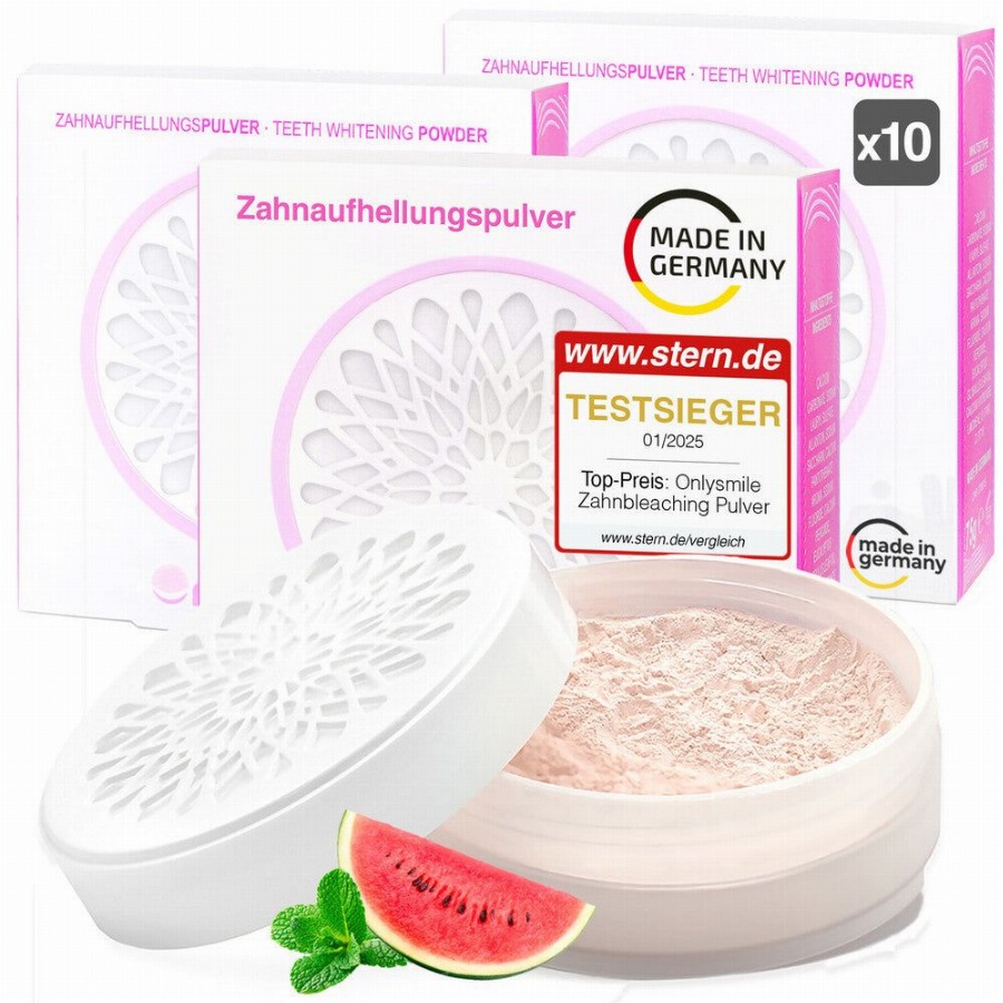 Onlysmile® Tandbleekpoeder voor witte tanden 10x75 Poeder