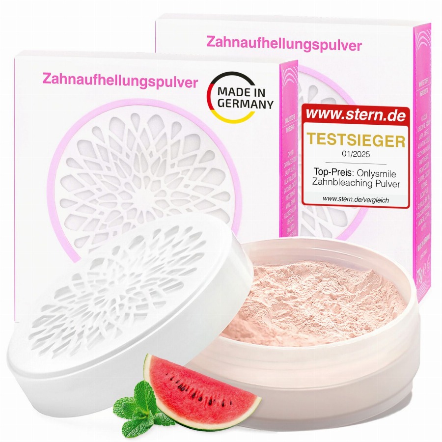 Onlysmile® Tandbleekpoeder voor witte tanden 2x75 Poeder