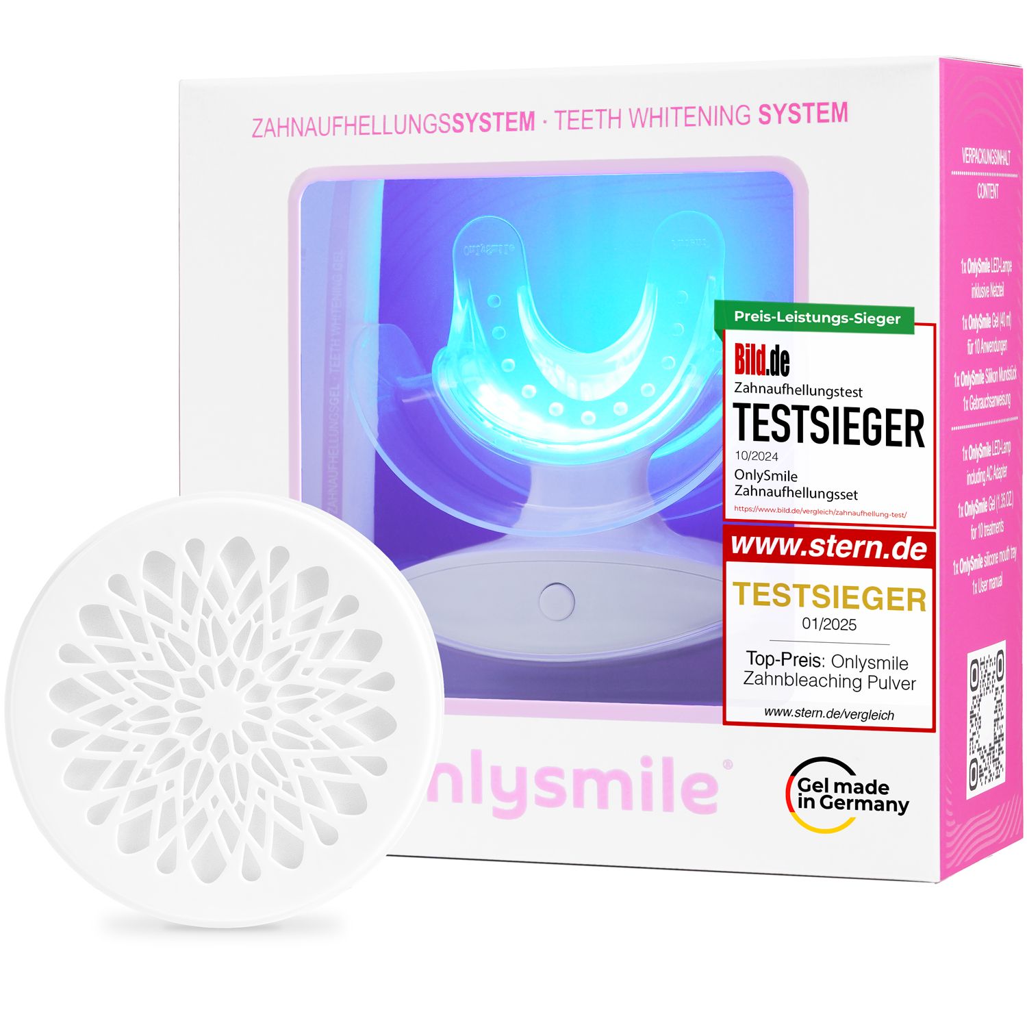 Onlysmile® Dream Team Bundle – Tandenbleekset met bleekpoeder 1 Set