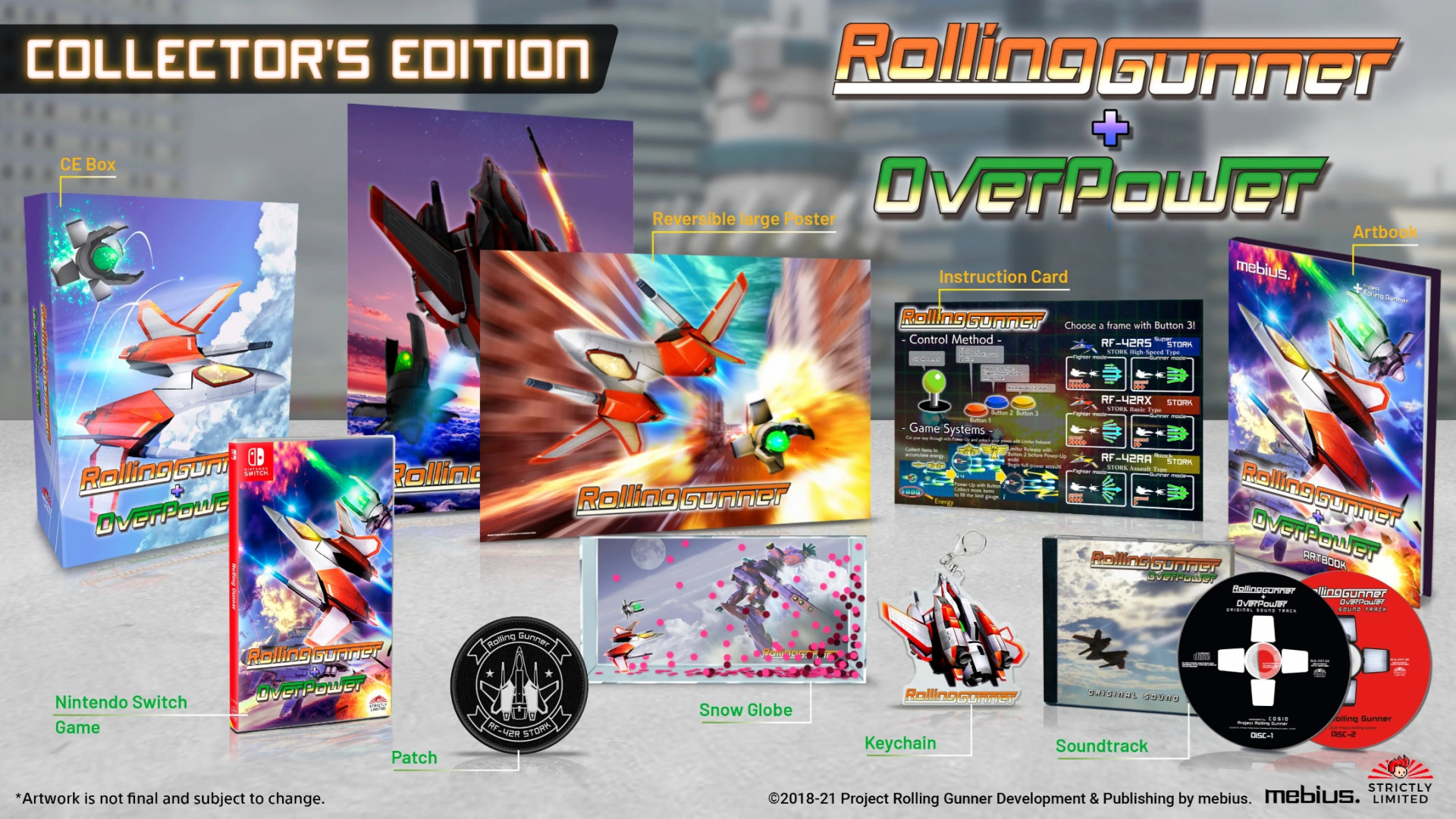 Rolling Gunner + Overpower Collector’s Edition