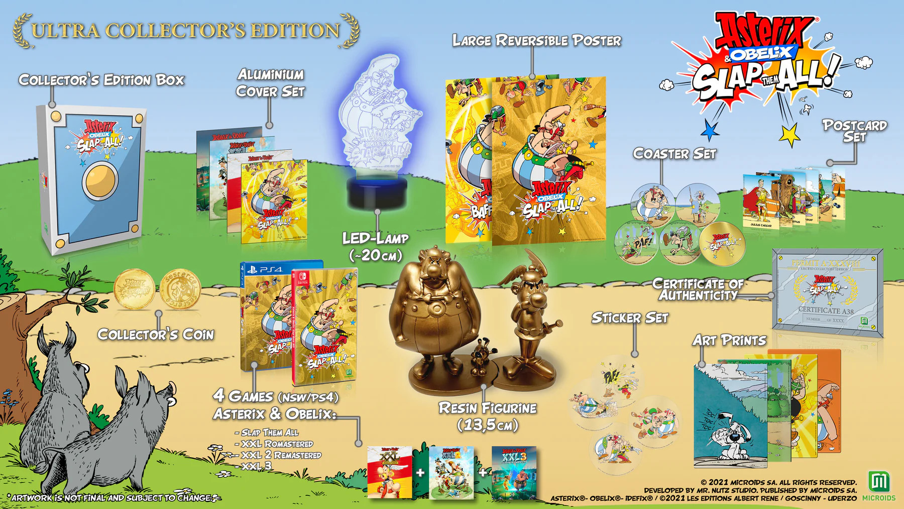 Asterix & Obelix Slap Them All! Ultra Collector’s Edition (Strictly Limited)