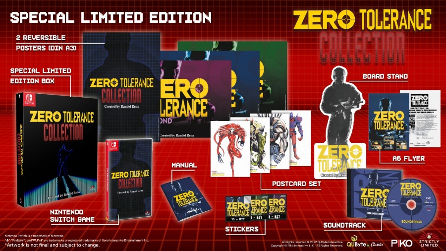Zero Tolerance Collection Special Limited Edition