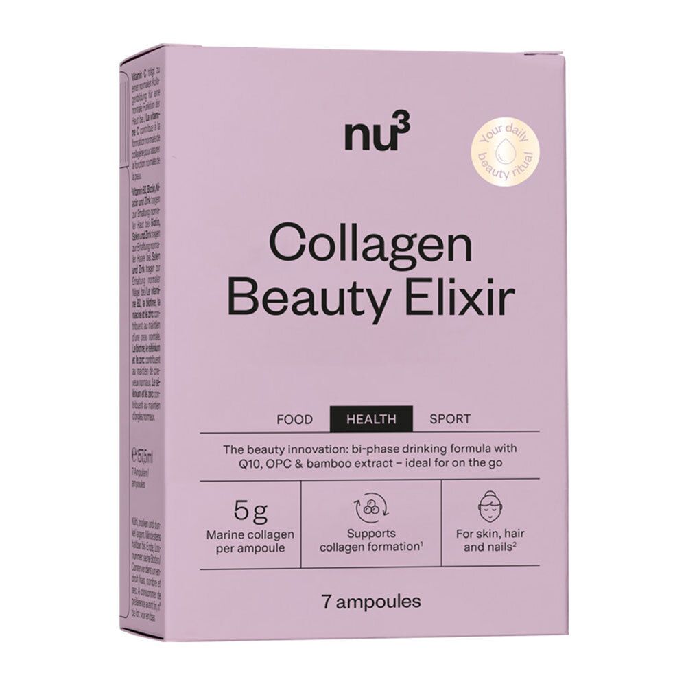 nu3 Collagen Beauty Elixir 7×22,5 Ampoules