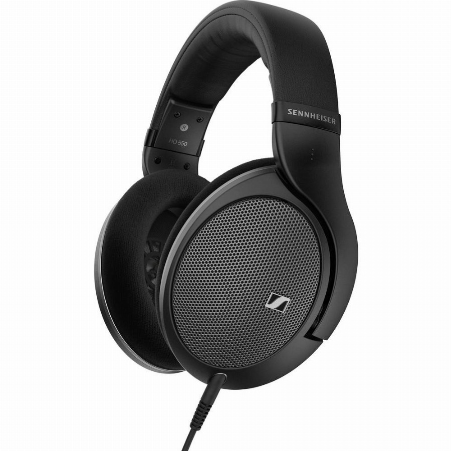 Sennheiser HD 550 Over Ear koptelefoon Kabel Zwart Headset HiFi