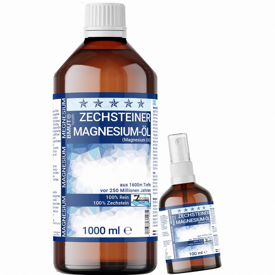 BMUT Set Premium magnesiumoliespray 1100