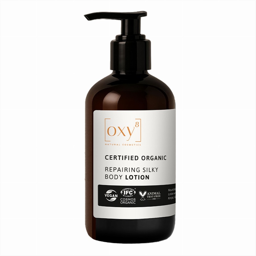 OXY8 Natural Cosmetics REPAIRING SILKY BODY LOTION – bodylotion voor droge huid 250 Lotion