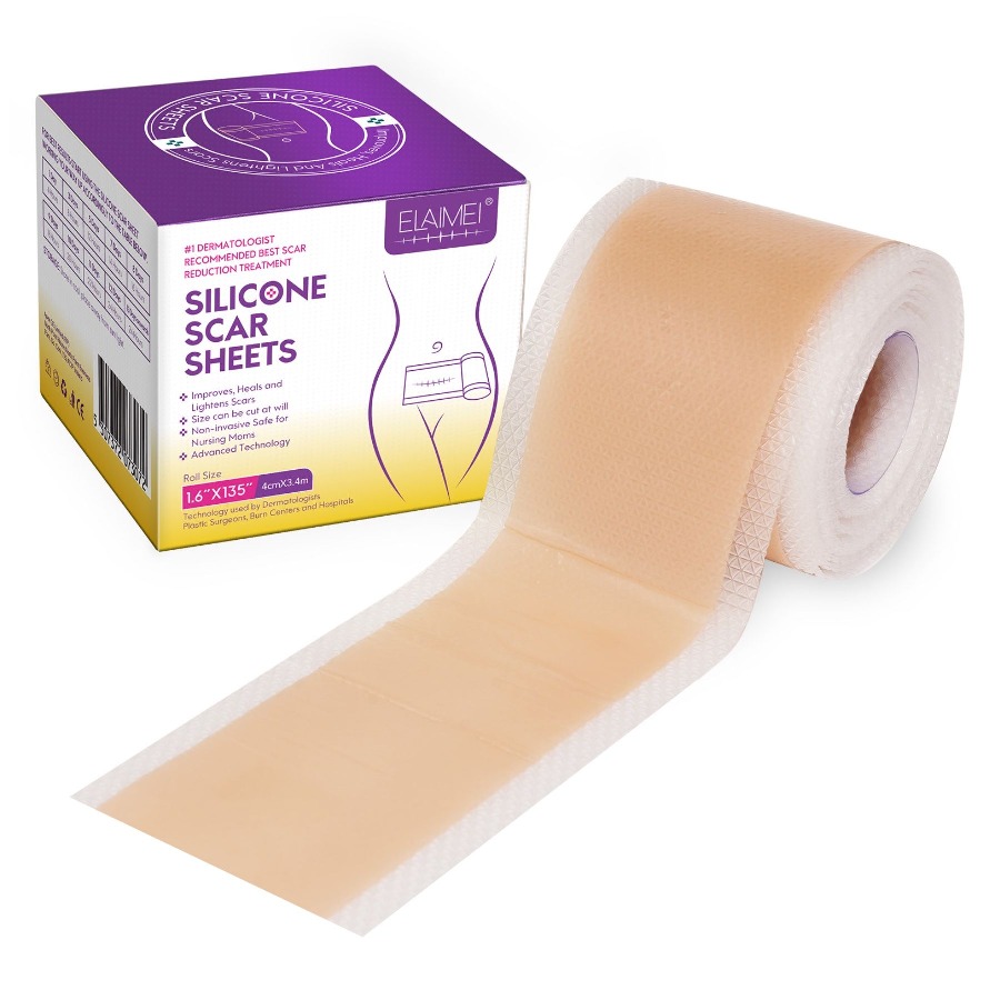 P-beauty siliconen littekenpleisters voor littekenvermindering 1×340 Pleister