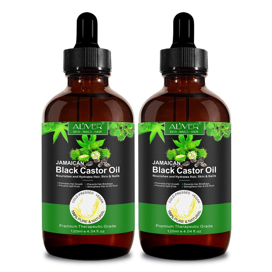 ALIVER Castorolie Haar en huidverzorging 2x120 Conditioner