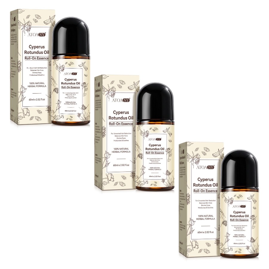 P-beauty Cyperus Rotundus-olie Haarverwijdering & haargroeiremmer Nagarmotha 3x60 Conditioner
