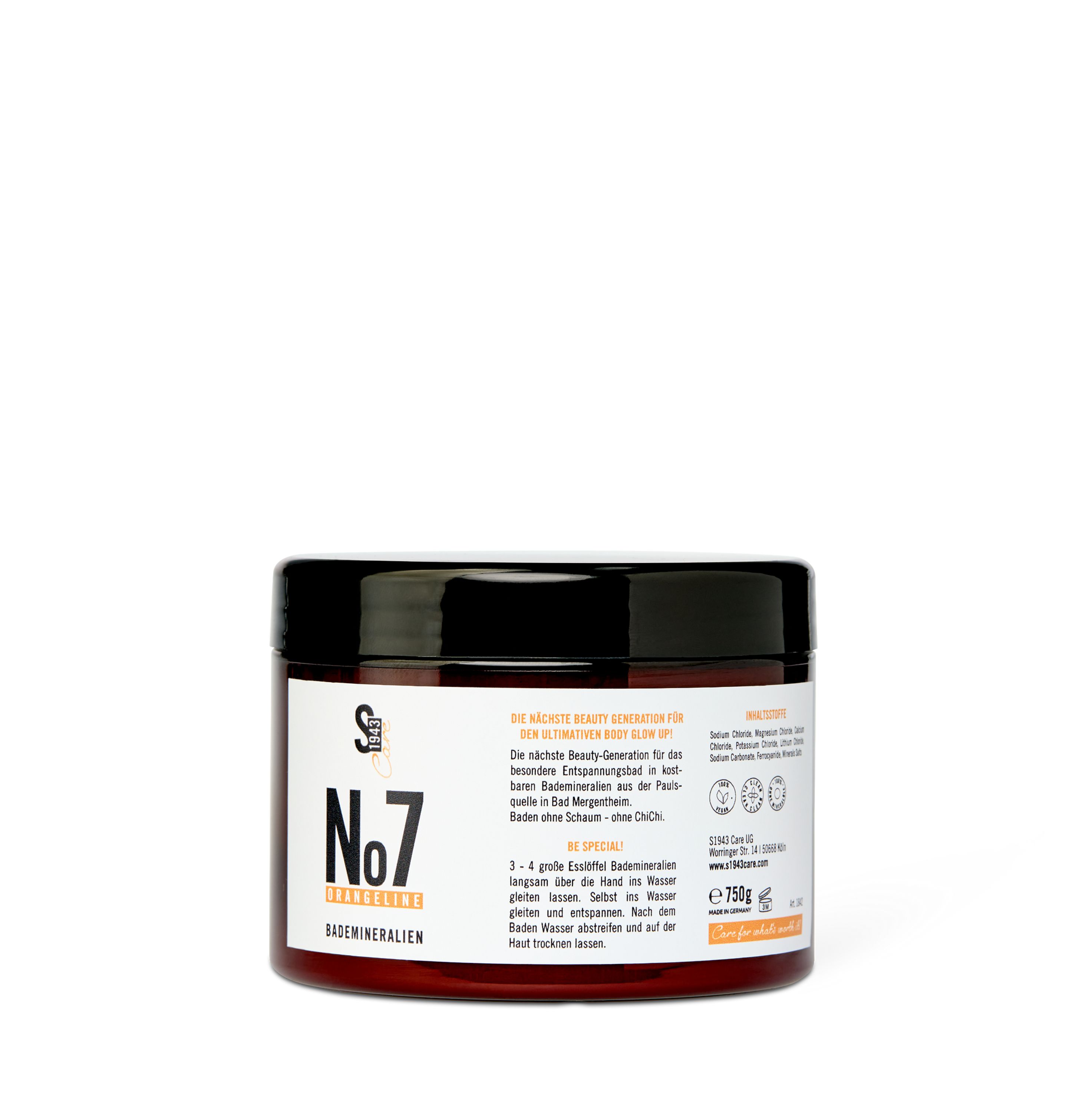 S1943Care No7 BADMINERALEN 750