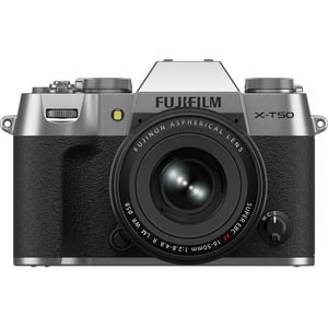 FUJIFILM X-T50 SILVER 16-50 LM WR
