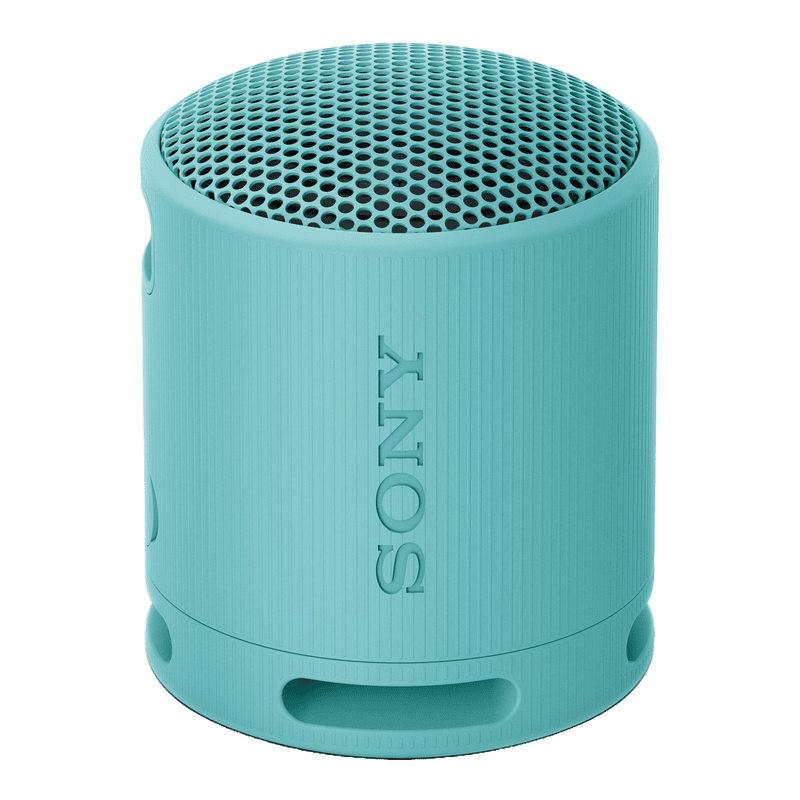 Sony SRS-XB100 Draadloze Bluetooth draagbare luidspreker, Duurzaam IP67 waterdicht & stofdicht, 16 uur batterij - Blauw