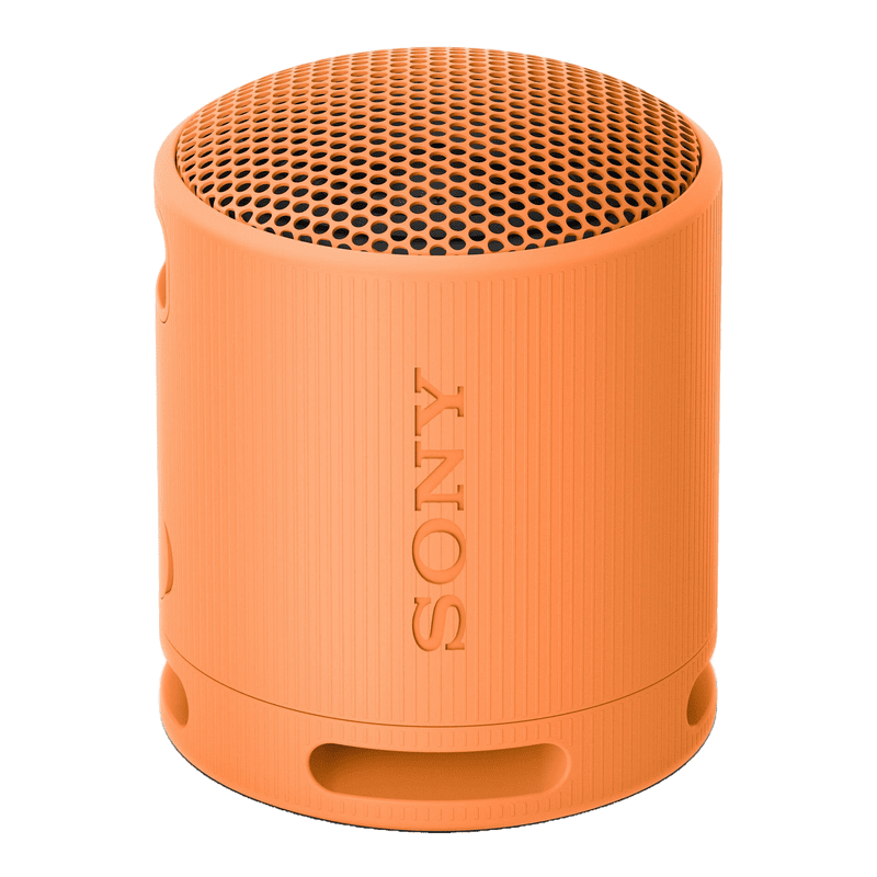 Sony SRS-XB100 draadloze Bluetooth draagbare luidspreker, duurzaam IP67 waterdicht & stofdicht, 16 uur batterij - oranje