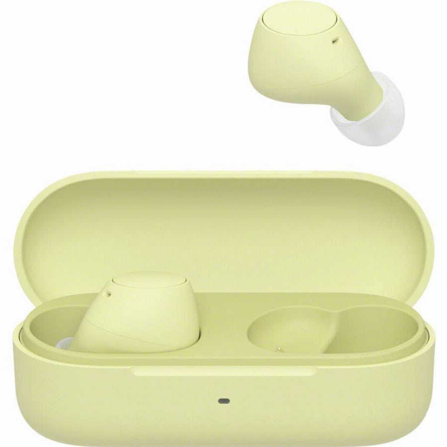 Sony WFC510Y.CE7 In Ear oordopjes Bluetooth Stereo Meerdere kleuren Oplaadbox Mobiele telefoon