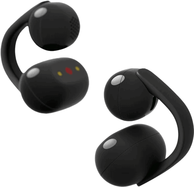 Sony Linkbuds Clip Zwart