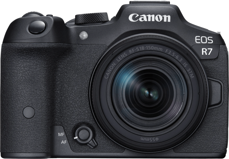 Canon EOS R7 + 18-150mm lens