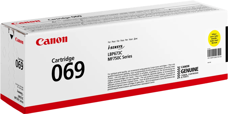 Canon 069 Inkt Toner Geel