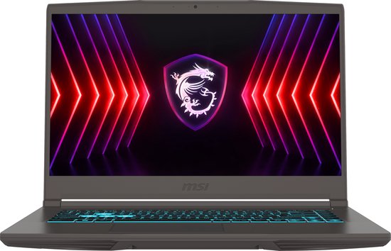 MSI Thin 15 B12UC-1254BE Intel® Core™ i7 i7-12650H Laptop 39,6 cm (15.6") Full HD 16 GB DDR4-SDRAM 512 GB SSD NVIDIA GeForce RTX 3050 Wi-Fi 6E (802.11ax) Windows 11 Home Zwart