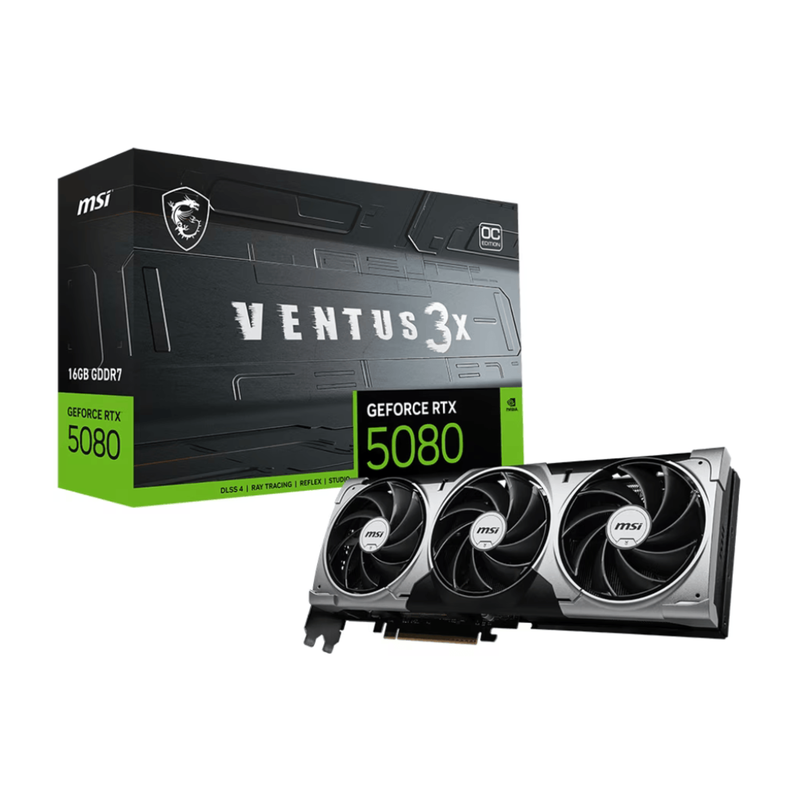 VGA MSI GeForce RTX 5080 16G VENTUS 3X OC