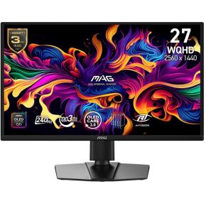 MSI MAG 272QP QD-OLED X24 27 Quad HD 240Hz QD-OLED Gaming Monitor