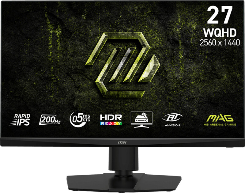 MSI MAG 272QPF E20 27" 2K WQHD 200Hz Rapid IPS Gaming Monitor