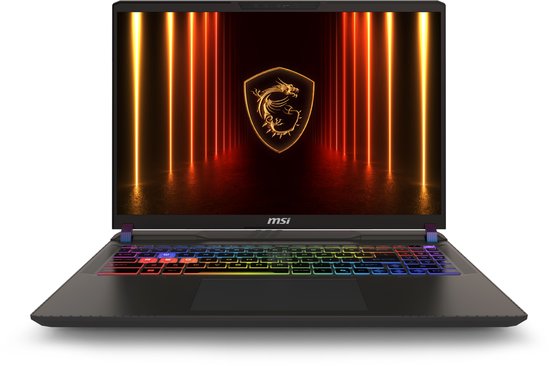 MSI Vector A16 HX A8WIG-025NL AMD Ryzen 9 8940HX laptop 40,6 cm (16") Quad HD+ 16 GB DDR5-SDRAM 1 TB SSD NVIDIA GeForce RTX 5080 Wi-Fi 6E (802.11ax) - QWERTY-toetsenbord
