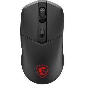 MSI Versa 300 Wireless 8K Gaming Muis - 8000Hz Polling Rate - 66g Ultralight - 196 uur Batterijduur - 26.000 DPI - Zwart