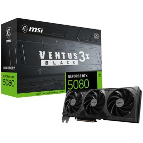VGA MSI GeForce RTX 5080 16G VENTUS 3X OC BLACK