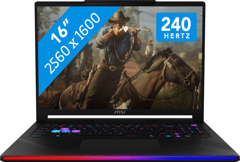 MSI Raider 16 Max HX OLED B2WI-035BE Azerty
