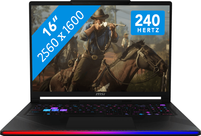 MSI Raider 16 Max HX B2WJ-039BE Azerty
