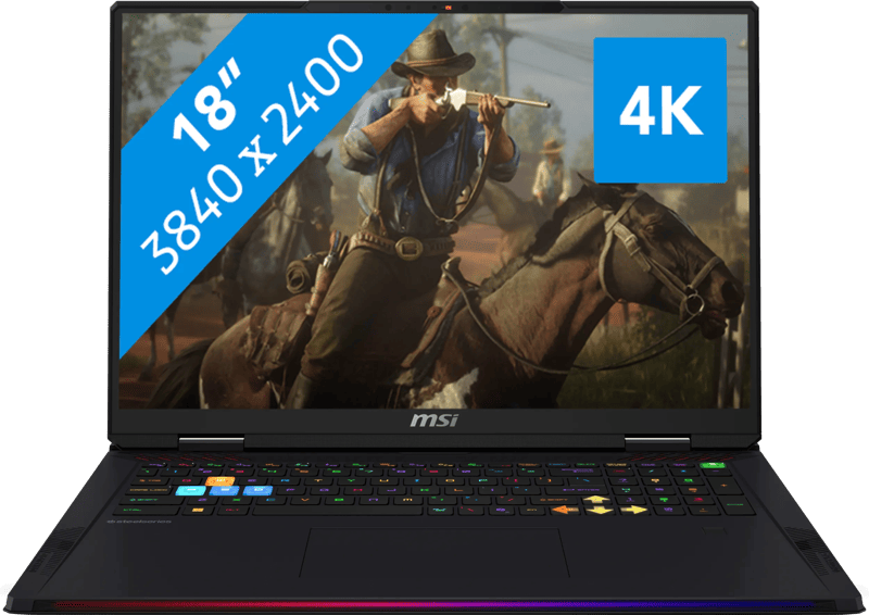 MSI Raider A18 HX A8WHG-285BE Azerty
