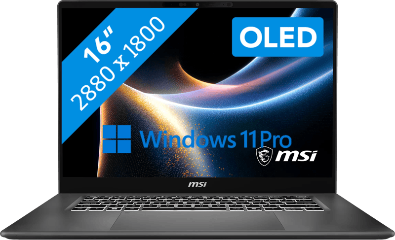 MSI Prestige 16 AI+ Copilot+ PC C3MG-237BE OLED Azerty