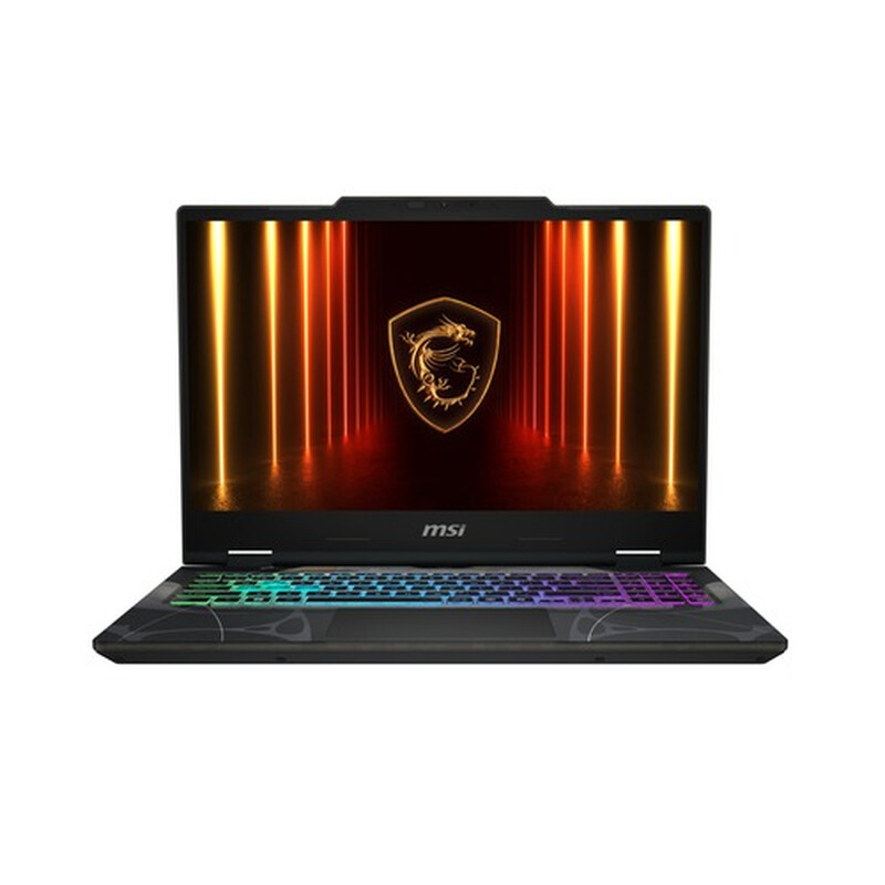 MSI Cyborg 15 B2RWFKG-1217NL gaming laptop, 15,6″ FHD 144 Hz, Intel Core 9 270H, GeForce RTX 5060 8 GB, 16 GB DDR5, 512 GB SSD, Wi-Fi 6E, Windows 11 Home