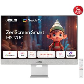 ASUS ZenScreen Smart MS27UC 27 4K Ultra HD 60Hz IPS