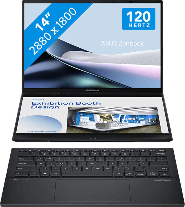 ASUS Zenbook Duo OLED UX8406CA-PZ032W Azerty