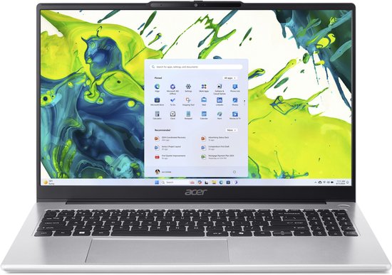 Acer Aspire AL15-44P-R9BG - Laptop - 15 inch - AMD Ryzen 5 - 16GB - 1TB SSD – Zilver - AZERTY