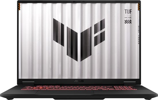 ASUS TUF Gaming A18 FA808UM-S8132W 18 inch gaming laptop – AMD Ryzen 7 260, NVIDIA GeForce RTX 5060 8 GB, 16 GB DDR5, 512 GB SSD, WUXGA 144 Hz, Windows 11 Home, QWERTY, Jaeger grij…