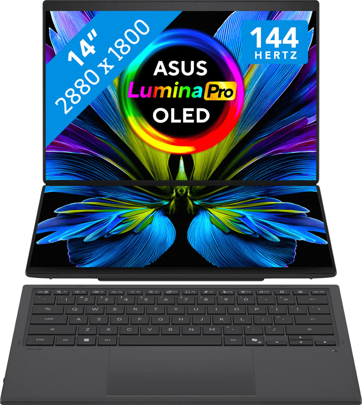 ASUS Zenbook Duo OLED Copilot+ PC UX8407AA-SN481WS Azerty