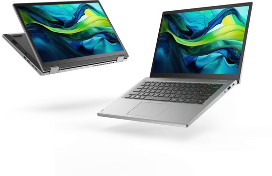 Acer Aspire Go Spin 14 AGSP14-31PT-37BC - 2-in-1 Convertible - 14 inch - Touchscreen - Core 3 - 8GB - 128GB - Zilver - AZERTY