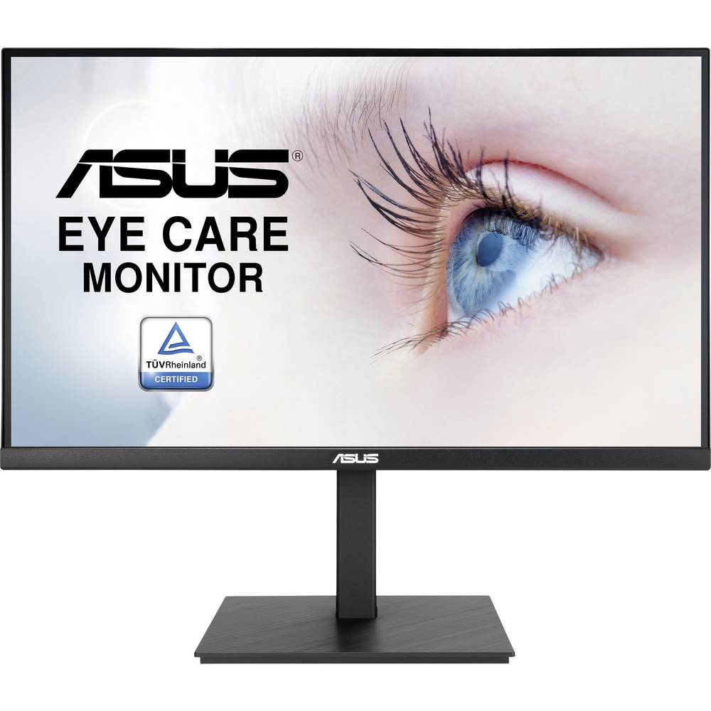 Asus VA27AQSB LED-monitor Energielabel F (A – G) 68.6 cm (27 inch) 2560 x 1440 Pixel 16:9 1 ms DisplayPort, HDMI, Hoofdtelefoon (3.5 mm jackplug), USB-A 2.0