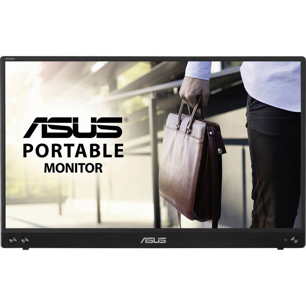 Asus MB16ACV LED-monitor Energielabel B (A – G) 39.6 cm (15.6 inch) 1920 x 1080 Pixel 16:9 5 ms USB-C IPS LED