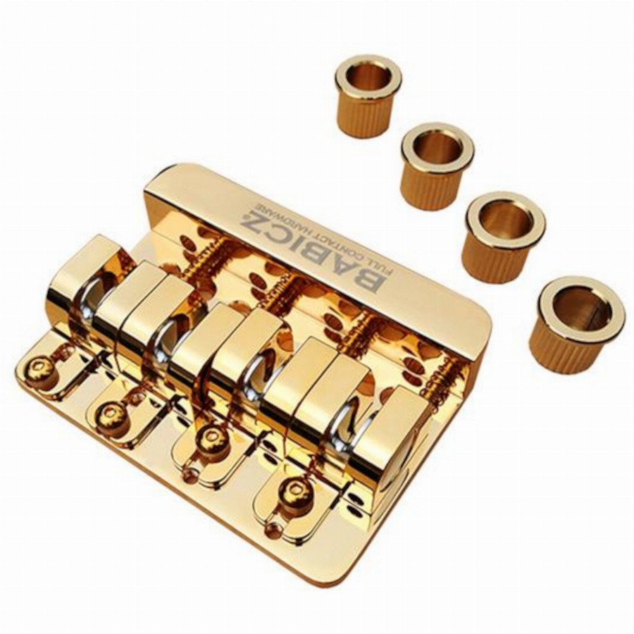 Babicz FCH-AM Bass Bridge - String Thru - Gold