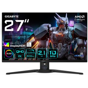 Gigabyte AORUS FO27Q5P 27 Quad HD 500Hz QD-OLED Gaming Monitor
