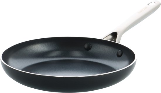 Kochstar Nacht Keramische Koekenpan - 20cm - PFAS-vrij - Inductie koekenpan - Inductie pan - Vaatwasserbestendig - Ovenbestendig tot 200° C - Keramische anti-aanbaklaag - RVS handg…