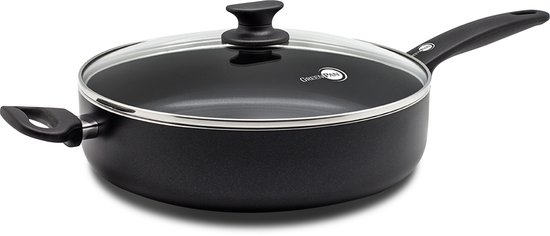 GreenPan Cambridge Keramische Stoofpan met Deksel - Ø28 cm - PFAS-vrij