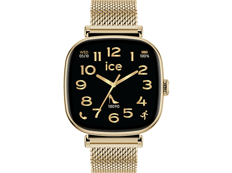 ICE WATCH SMART 2.0 SQR MIL GLD