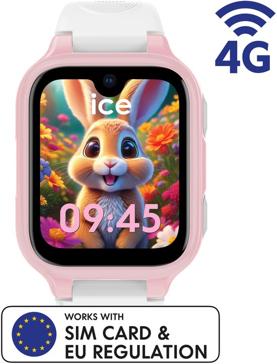 ICE WATCH KIDS 4G 2.0 PK/WH AMOLED