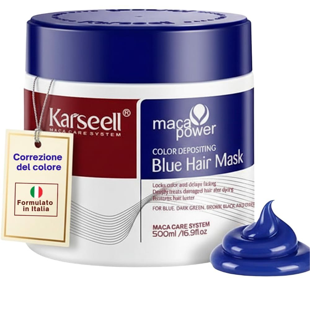 KARSEELL Blauw Pigmentmasker voor Intense Kleur en Verzorging 500 Tandcrème