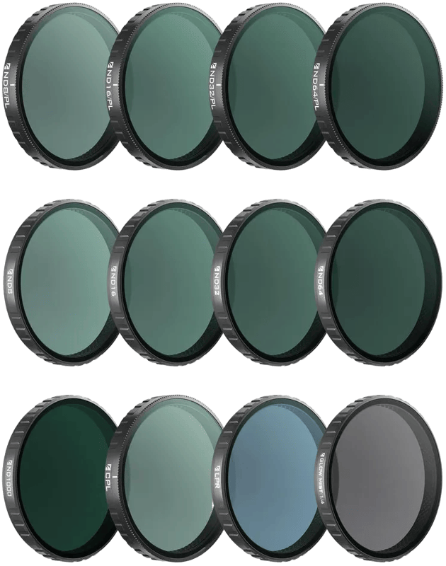 Freewell DJI Osmo Action 6 Filters Mega Kit 12 Pack
