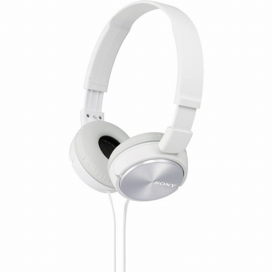 Sony MDR-ZX310 On Ear koptelefoon Kabel Wit Vouwbaar